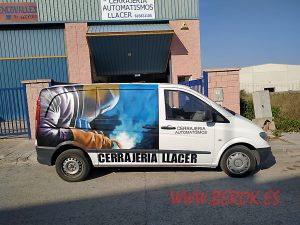 graffiti rotulacion furgoneta soldador